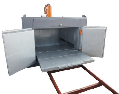 RT系列臺(tái)車(chē)式熱風(fēng)循環(huán)烘箱電阻爐